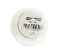 Fackelmann Ficelle alimentaire 1224450 pour rôti Polyester blanc 80 m