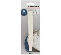 Fackelmann 16105 Brise jets de robinet en caoutchouc, brise jet robinet de cuisine, embout robinet, Plastique, 16,2 cm, Blanc