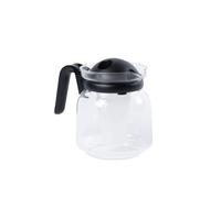 Fackelmann 2061150 Verseuse micro-ondable en verre 1 litre, théière au micro ondes, théière 1 litre, Verre, Plastique, 16 x 16 x 12 cm