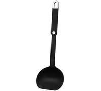 FACKELMANN 24038 Louche de 29 cm, créateur avec poignée Pratique, louche avec Partie Fonctionnelle en Plastique pour casseroles enduites et poêles - Passe au Lave-Vaisselle - Quantité : 1 pièce