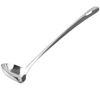 Fackelmann 24357 Lara Cuillère à Sauce Acier Inoxydable Argent 28 x 7,8 x 6,5 cm