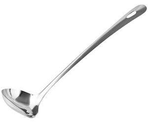 Fackelmann 24357 Lara Cuillère à Sauce Acier Inoxydable Argent 28 x 7,8 x 6,5 cm