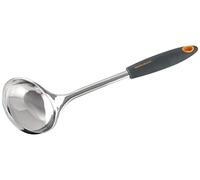 Fackelmann 25200 Soft Louche Acier Inoxydable Gris/Orange/Argent 31 x 9,4 x 6 cm