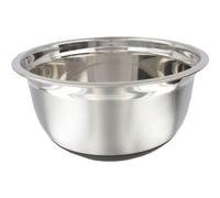 Fackelmann Bol à mixer 29607, acier inoxydable 24 cm, base antidérapante, argenté
