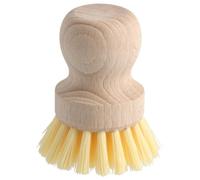 Fackelmann 31066 Brosse à Vaisselle en Bois, Brosse Ronde, Bois certifié FSC, 8x6cm