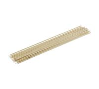 Fackelmann 31081 Lot de pics à brochette, pic en bois, pic à brochette, ustensile barbecue, ustensile de cuisine, Bois, 25 cm