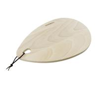 Planche à découper ovale en bois FSC Fackelmann Eco Friendly ref 31099 Bois brun G