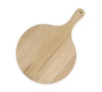 Fackelmann 31760 Planche à pizza, planche en bois, planche à découper, planche ronde, Bois, 30 cm, Marron 1