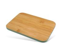 Fackelmann 37670 Planche à découper en bambou coins arrondis, planche a decouper, planche bois, planche à decouper cuisine, planche apéro, Bambou, 21 x 15 x 0,5 cm, Naturel