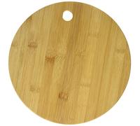 Fackelmann 37723 Tropical Planche à Découper Bois/Bambou Marron 24 x 24 x 1,5 cm