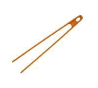 Fackelmann 40371 Pince multifonction en silicone, 29 x 4 x 1,5 cm, Soft Collection, (Couleur : noir ou orange), Quantité : 1 pièce