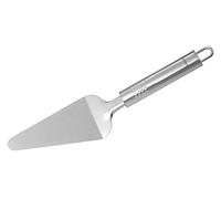Fackelmann 40425 Pelle à Tarte avec Poignée Ovale Acier Inoxydable Argent 26 x 6 x 1,5 cm