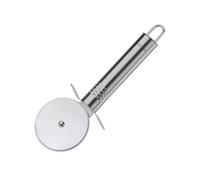 Fackelmann 40437 Roulette À Pizza En Inox Manche Ovale, Coupe Pizza Inox, Roulette À Pizza, Acier Inoxydable, 18,5 Cm