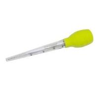 FACKELMANN 4105350 POIRE À JUS AVEC EMBOUT SILICONE/ACIER INOXYDABLE VERT ANIS Vert G