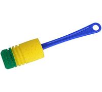Fackelmann 41621 Brosse à Vaisselle de Thermos Plastique Bleu/Jaune/Vert 31 x 5,5 x 5,5 cm