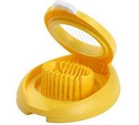 Fackelmann 41897 duo découpe-?ufs plastique inox jaune blanc 14 x 11 cm Blanc G