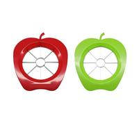 Coupe pomme en 8 morceaux couleur aléatoire Fackelmann Colors Edition Inox,Vert,Rouge G