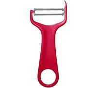 Fackelmann 42043 Éplucheur à Tomate Plastique/INOX Rouge/Argent 14 cm