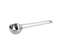 Fackelmann 42254 Cuillère doseuse à café pour environ 8 gr, cuillère inox, cuillère à mesurer, Acier inoxydable, 14 x 2 x 4 cm, Argent
