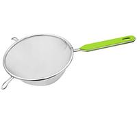 Fackelmann 42434 Passoire Acier Inoxydable/ABS Vert/Argent 16 cm