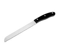 Fackelmann 43802 Couteau À Pain Nirosta-Fit 31cm En Pom/Inox, Acier Inoxydable, Noir/Argent, 31 X 5 X 2 Cm