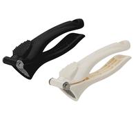 Fackelmann 45591 Presse ail, Plastique, Blanc, 22.6 x 11.6 x 3.5 cm