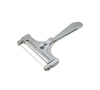 Fackelmann Trancheur à fromage 45861 – Aluminium avec rouleau et fil – 15 cm Gris