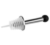 Fackelmann 46985 Lot de 2 Becs verseur Acier Inoxydable/Silicone/Plastique Argent/Blanc/Noir 10 cm