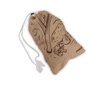Fackelmann 47057 Sac à légumes, sac de courses réutilisable, sac pour légumes, Jute, Coton, 38,5 x 27 cm