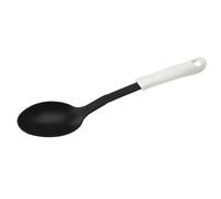 Fackelmann 49238 Cuillère De Service, Cuillère De Cuisine, Ustensile De Cuisine, Polypropylène, Nylon, Blanc, Noir, 32 Cm X 6,5 Cm X 5 Cm