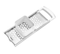 Fackelmann 49254 Plaque à spätzle, râpe à spaetzle, râpe pour spätzle, Acier inoxydable, Plastique, 33 x 11 x 6,7 cm, Argent