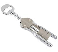 Fackelmann 49456 Tire-Bouchon pour Vin/Champagne Métal Argent 23 cm