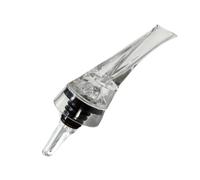 Fackelmann 49578 Bouchon verseur de vin, aérateur de vin, oxygénation du vin, Effet Bernouilli, ustensile Professionnel Sommelier, œnologie, dégustation du vin, Plastique, Silicone, 18 x 3 cm