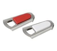 Fackelmann Décapsuleur 2-en-1 49975, acier et plastique, coloris aléatoire, 8 x 4 x 1,3 cm