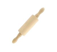 Fackelmann 521146 Petit rouleau à pâtisserie en bois, rouleau à pâtisserie, rouleau en bois, rouleau de pâtisserie, ustensile de pâtisserie, Bois, 23,5 x 4,5 cm