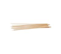 Fackelmann 56597 Lot de 30 pics à brochette en bois, pic à brochette, ustensile de barbecue, pic en bois, Bois, 30 cm