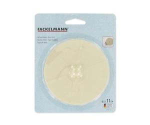 Fackelmann 61042 Bouchon d'évier en Caoutchouc, Bouchon d'évier Universel, Bouchon lavabo, Bouchon évacuation évier, Caoutchouc, 11 cm
