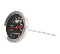 Fackelmann 63803 Thermomètre Alimentaire, Thermomètre Cuisson Viande, Verre, Plastique, Acier Inoxydable, sonde de Mesure 13cm