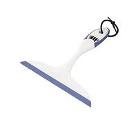 Fackelmann 63884 Sweany Essuie-Vitre avec Brosse Plastique Blanc/Bleu 21,5 x 19 x 2 cm
