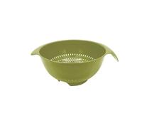 Fackelmann 687076 Passoire à Pied, Passoire à égoutter, Egouttoir en Plastique écosourcé, Vert, Plastique Bio, 31x24cm
