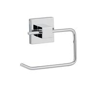 Fackelmann 86750 Support Papier Toilette Mural Accessoire Salle de Bain Rangement Salle de Bain Porte Papier Toilette, Zinc, Chromé, 12,5 x 10 x 3,5 cm