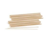 Fackelmann 9902650 Lot de 60 pics à brochette en bois, pic à brochette, ustensile de barbecue, pic en bois, Bois, 30 cm