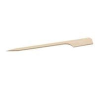 Fackelmann 9902950 Lot de 200 pics à brochettes en bois, pic à brochette, pics en bois, Bois, 9cm