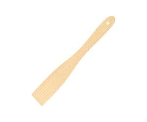 Fackelmann 99201 Spatule en bois, spatule de cuisine, spatule de cuisine en bois, spatule mouvette, ustensile de cuisine, Bois, 30 cm