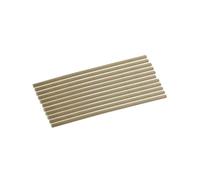 Fackelmann 9985650 Lot de 500 pailles en papier brunes, Pailles en papier recyclable brun, Papier certifié FSC, 21 cm