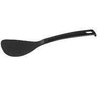 FACKELMANN Asia Line Cuillère à Riz en Plastique pour casseroles et poêles revêtues Couleur : Noir Quantité : 1 pièce, env. 24,5 cm