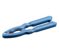 Fackelmann Casse-noix Essential - Deux porte-noix pour petits et grands - Bleu foncé/argenté