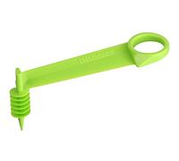 Fackelmann Coupe-Concombre Vert en Spirale ABS 10,8 x 5 x 12 cm