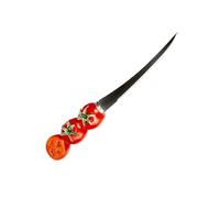 Fackelmann Couteau à tomates Funny Kitchen dentelé inox plastique