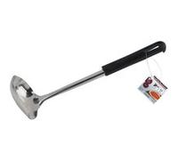 cuillère à sauce 26 cm noire PP / acier inoxydable